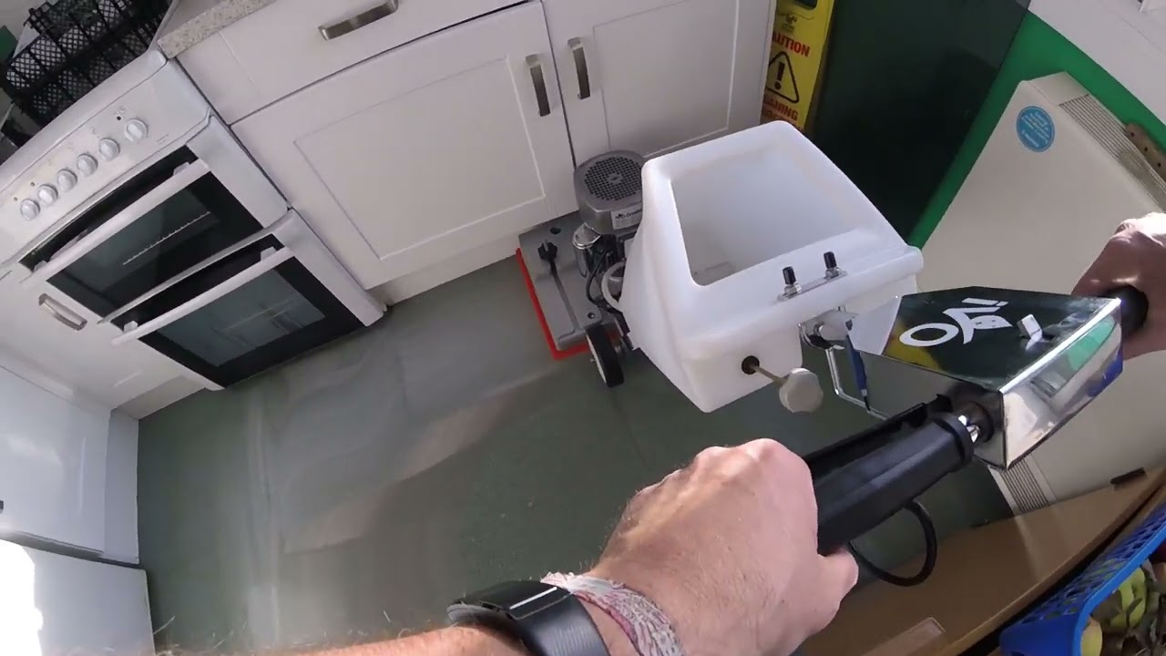 Safety Floor Cleaning with Excentr Machine