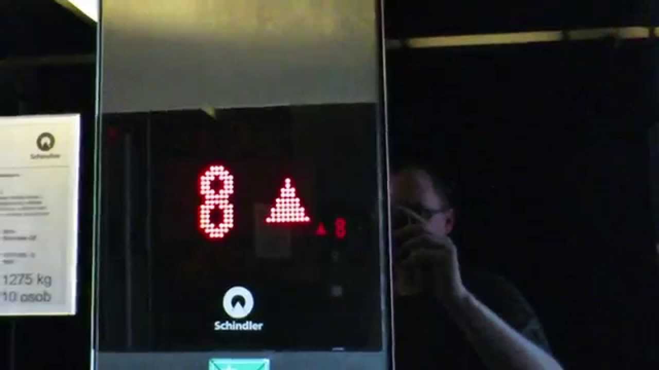 schindler 5500 elevators@NH Hotel Prague, Czech republic