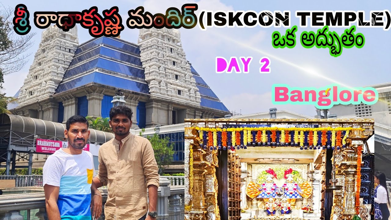 ISKCON TEMPLE//Banglore trip part-1//Karnataka//Venki Travel Diary