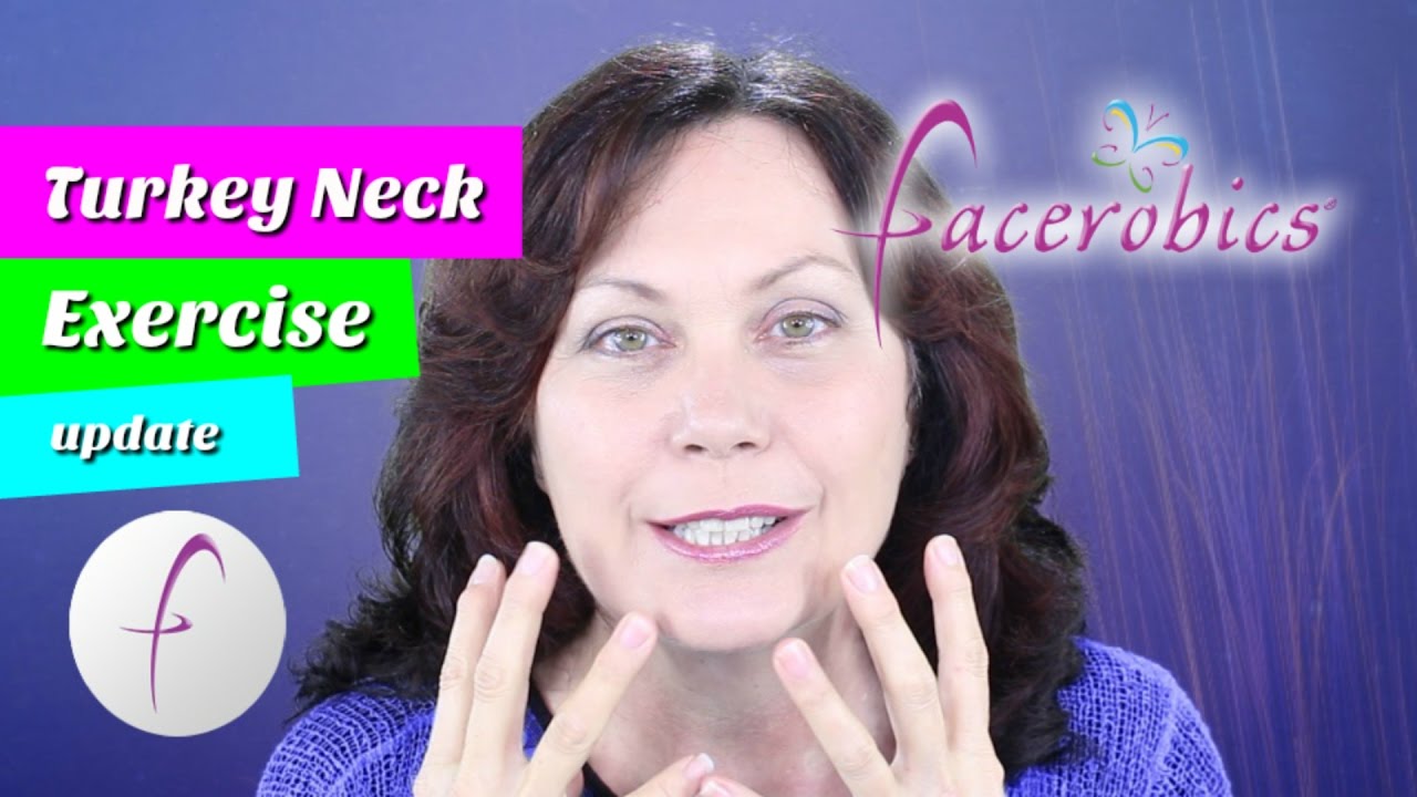 No Surgery Turkey Neck Exercise Neck Lift Exercise  FACEROBICS® 