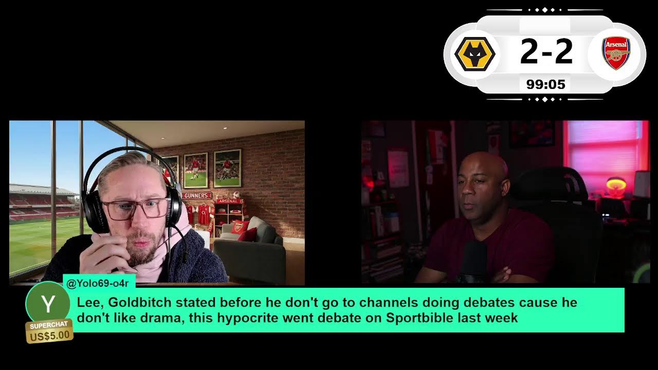 WOLVES VS ARSENAL LIVE PREMIER LEAGUE WATCHALONG