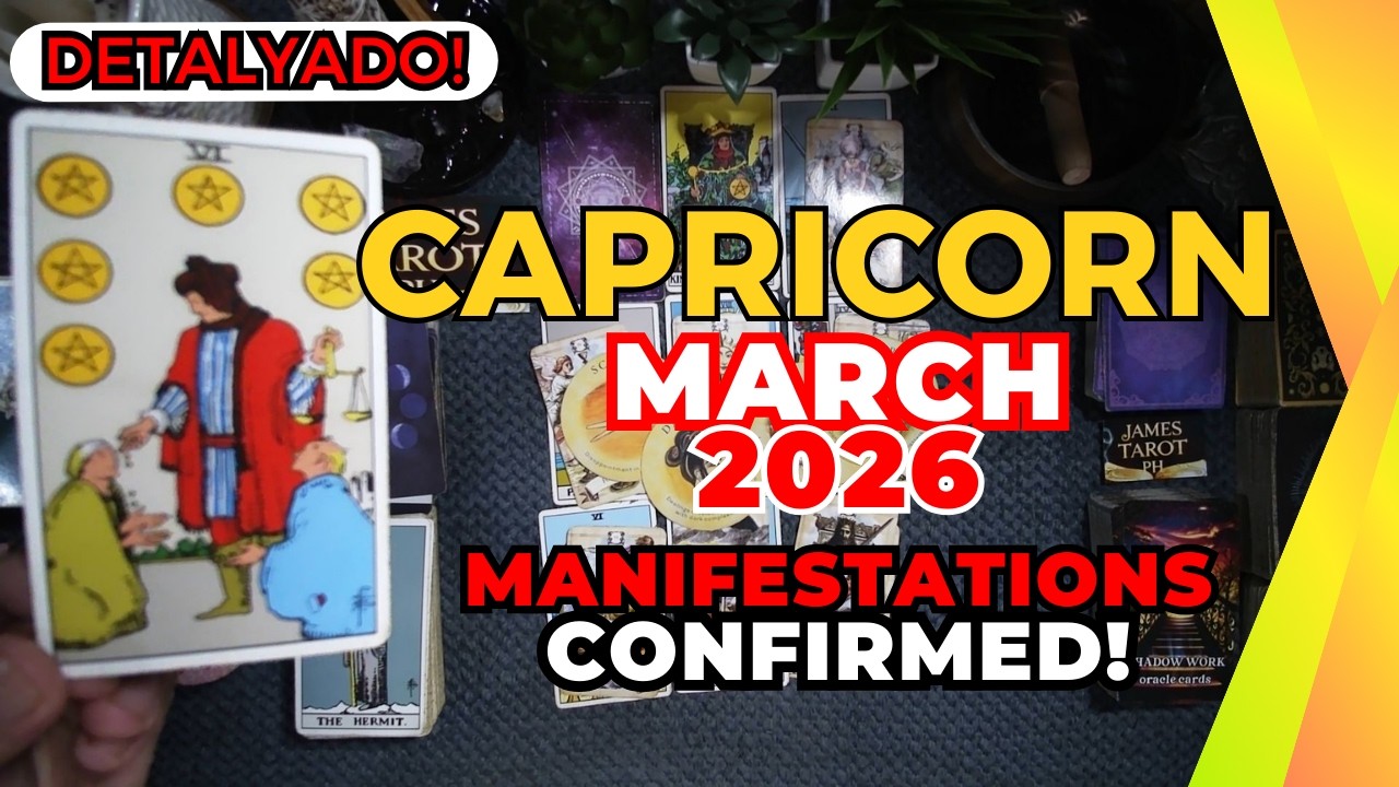 CAPRICORN Masasagot Na! HA-HARVEST KA NG ANSWERED PRAYER MO! Bubunga Na! MARCH MANIFESTATIONS