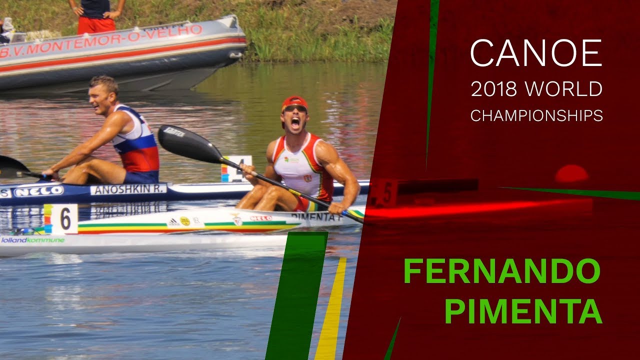 Fernando Pimenta - Campeonato do Mundo de Canoagem - Medalhista de Ouro