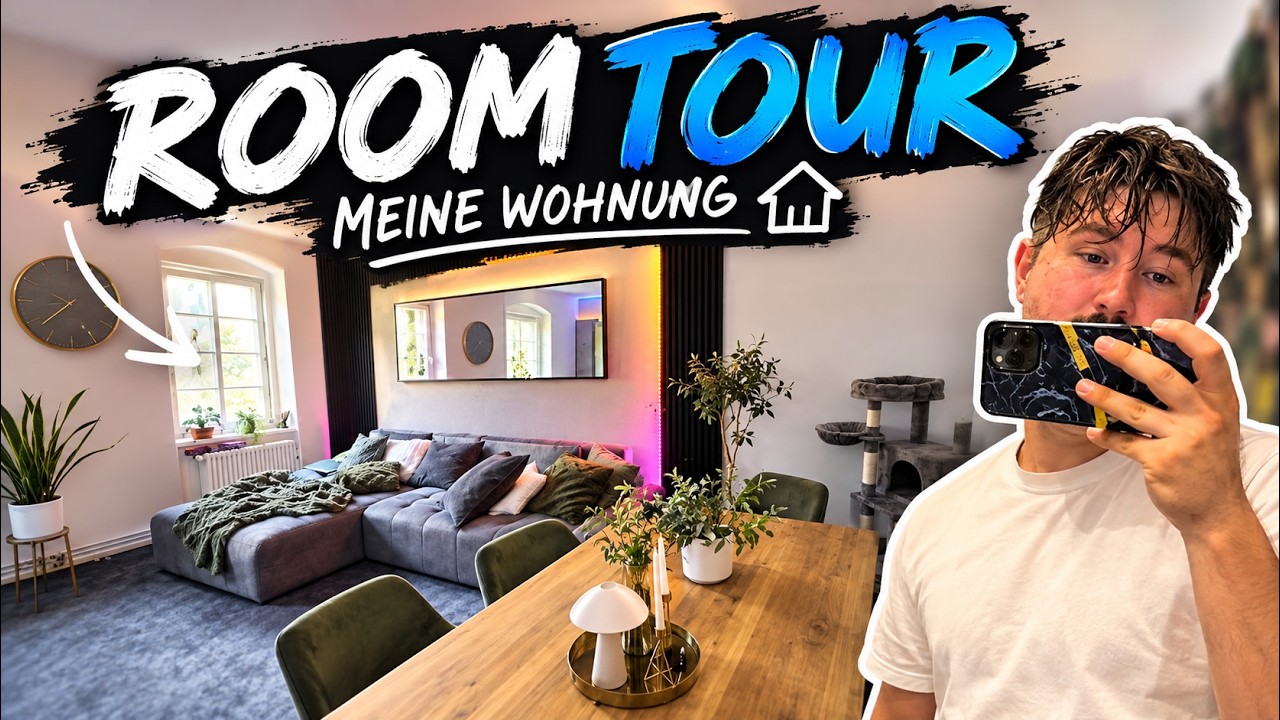 ROOMTOUR in meiner NEUEN Wohnung in BERLIN 🔥🏡 | Kevin Pannewitz