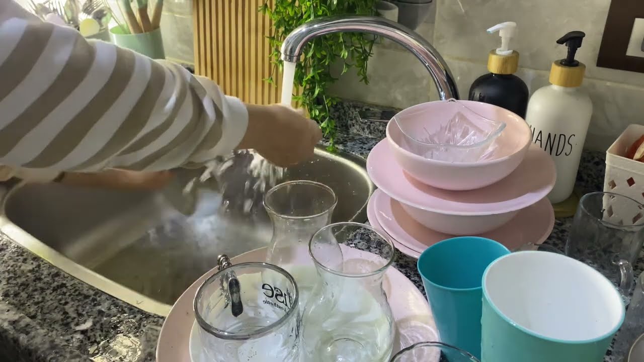 تنظيف عميق للمطبخ وشويه فضفضه 🥹