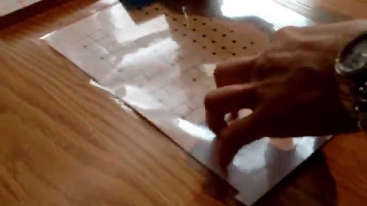 Self Adhesive Laminating Sheet Tutorial