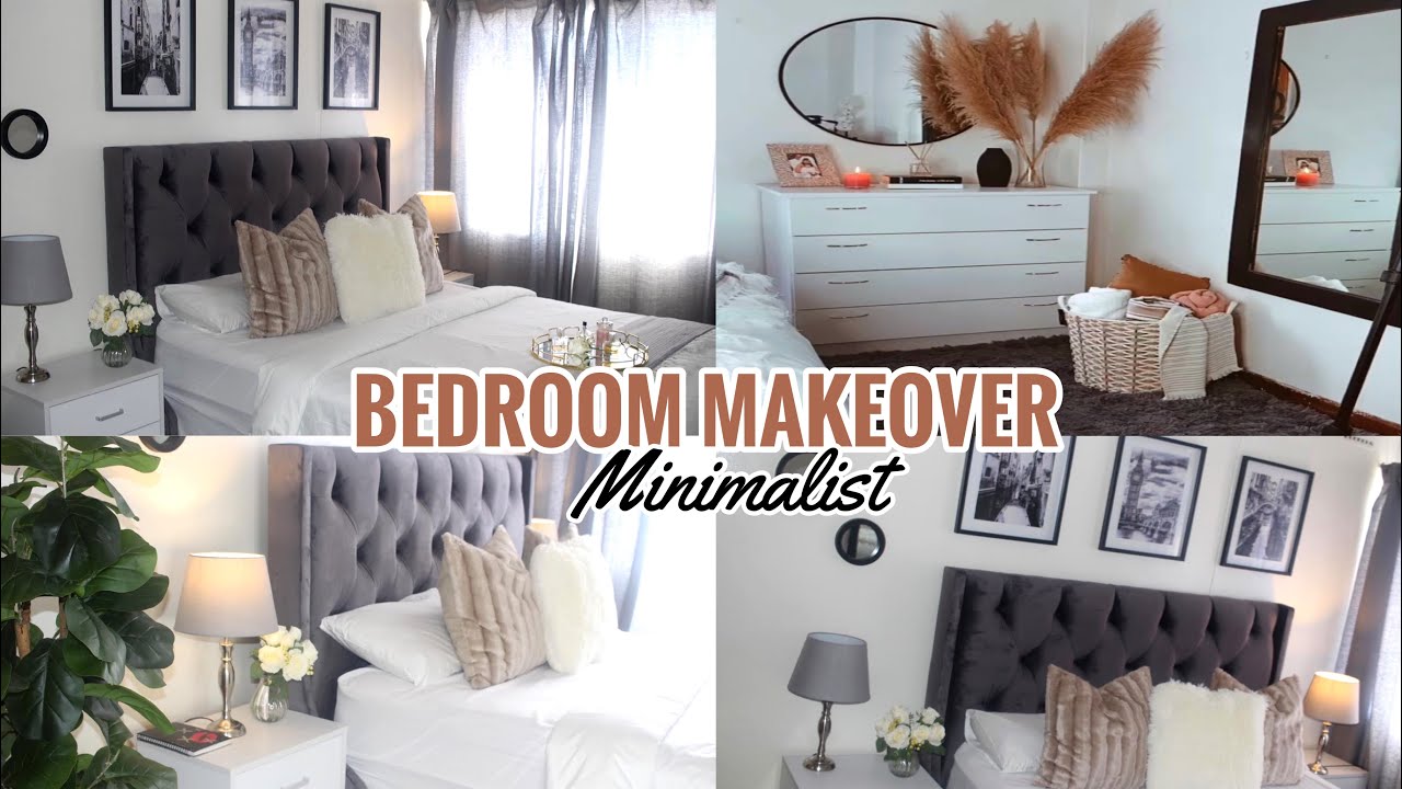 EXTREME SMALL BEDROOM MAKEOVER + ROOM TOUR | South African YouTuber
