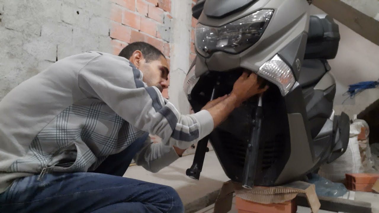 Yamaha, modo mais fácil para a troca do óleo da bengala n-max 160