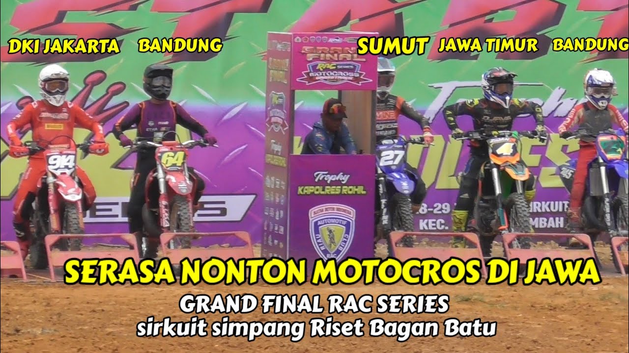 DUEL ARSENIO DKI JAKARTA VS M ZIDAN JAWA TIMUR|SE 250 CC GRAND FINAL RAC SERIES 2024 SIMPANG RISET
