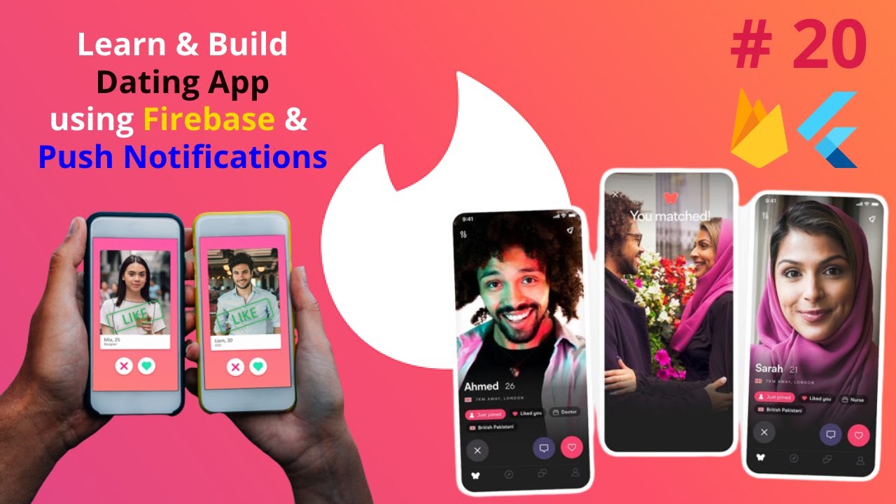 Bottom Navigation Bar Flutter Tutorial | Build Tinder Clone App with FCM Push Notifications