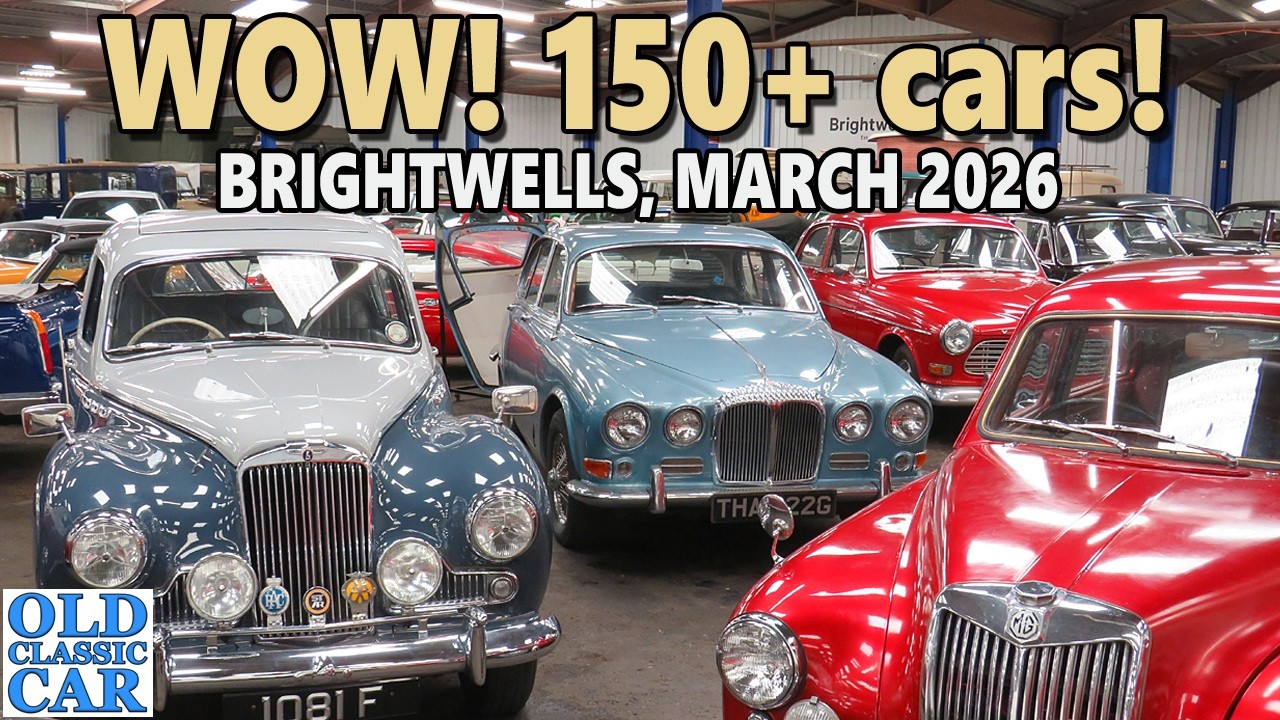 BRIGHTWELLS March 2026 Classic Car Auction FULL PREVIEW!