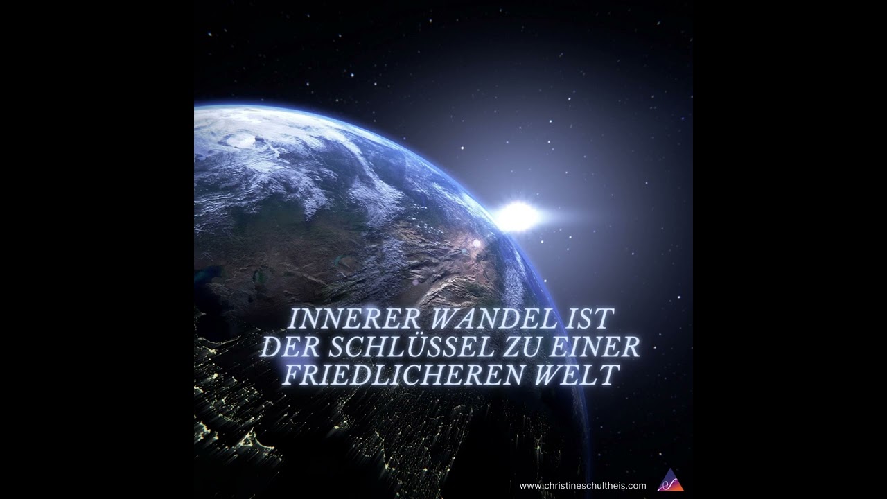Innerer Wandel ist der Schl&uuml;ssel zu einer friedlicheren Welt