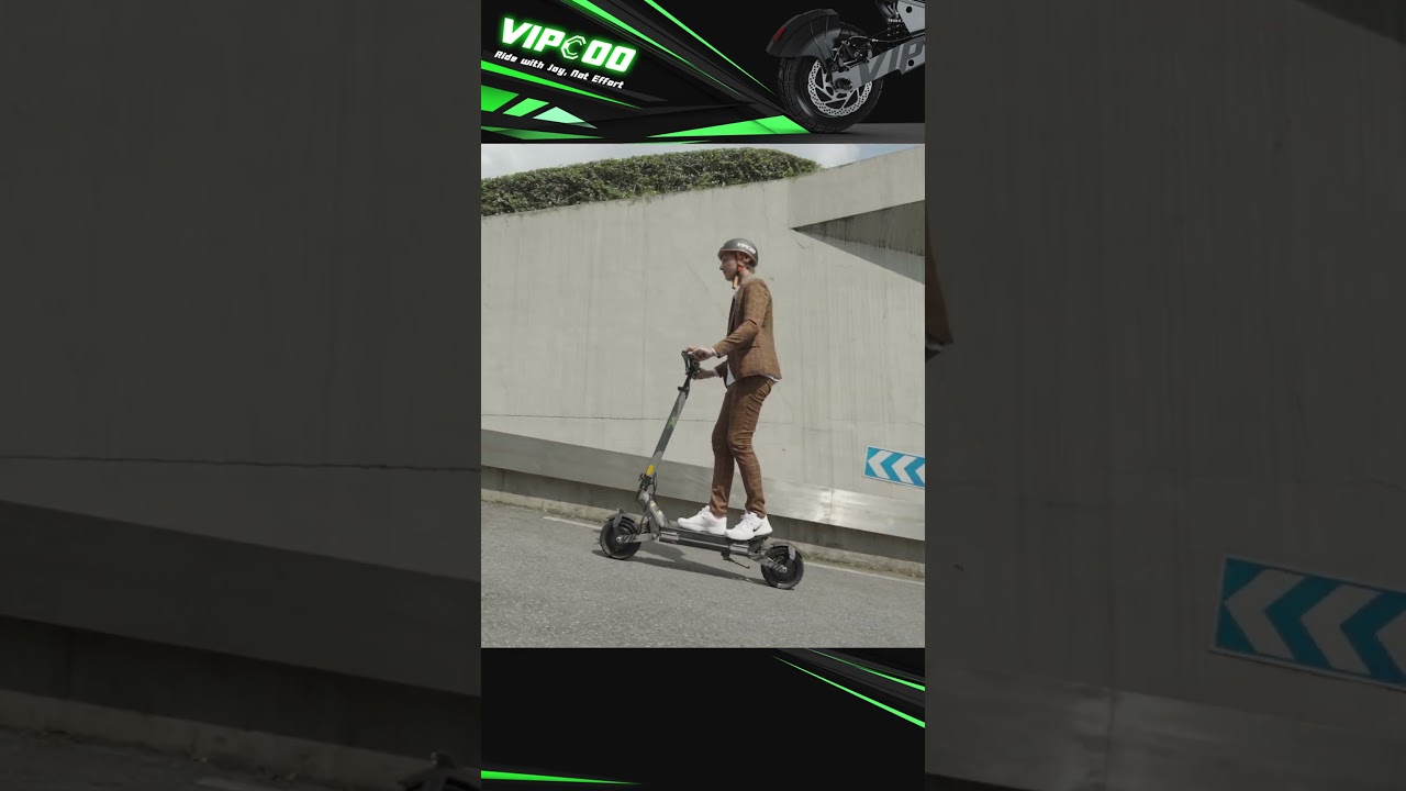 Effortless Commuting and Climbing with the VIPCOO VS6 Pro #vipcoo #vipcoovs6pro #escooterlife #ev
