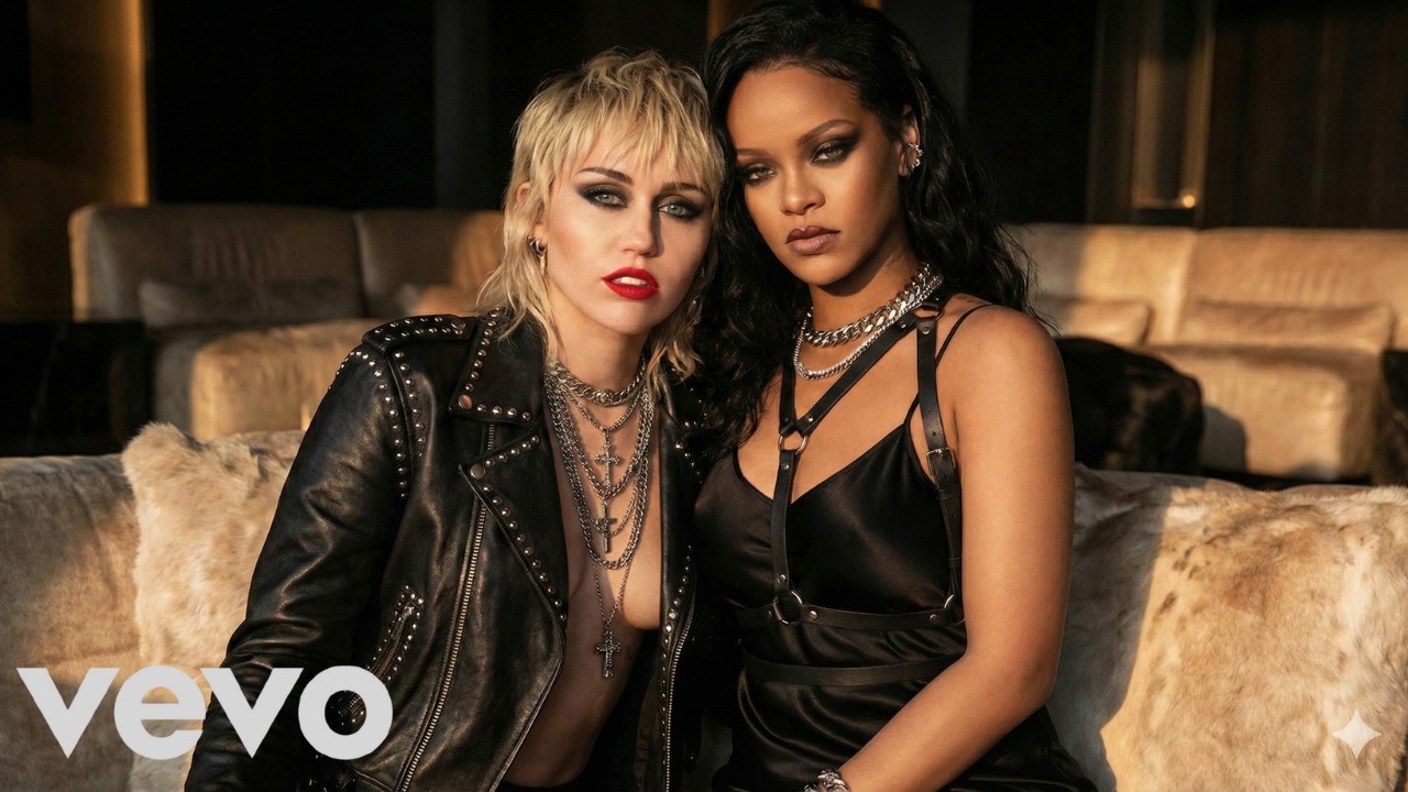 Rihanna Ft  Miley Cryus - Unbreakable glow | (Official Lyrics Video) 2026