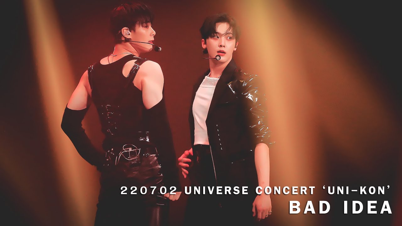 [4K] 220702 ASTRO 문빈&산하 MOONBIN_SANHA UNIVERSE CONCERT (UNI-KON) - BAD IDEA