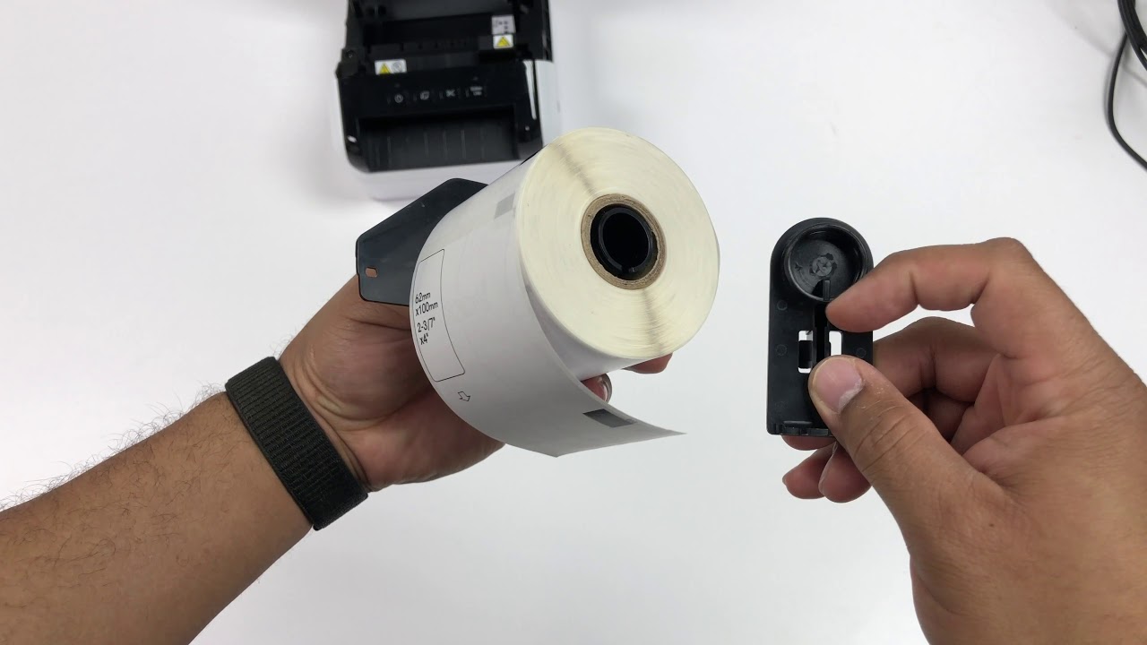 How to assemble Replacement Brother DK1202 Label And Tape Holder