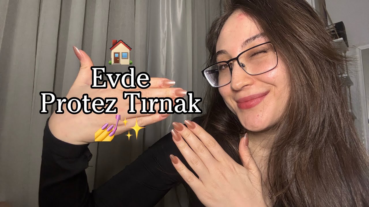 💅 EVDE PROTEZ TIRNAK | GEREKEN MALZEMELER - Protez Gibi Görünen Tırnak