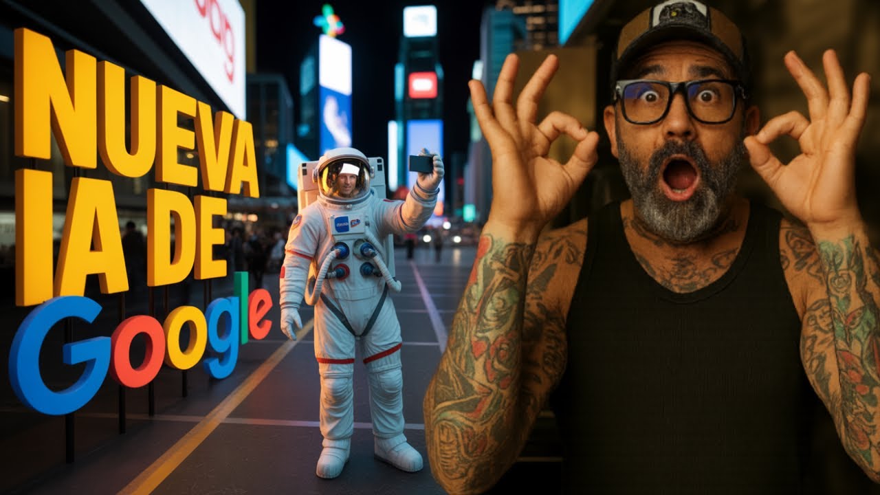 Google Whisk: La NUEVA IA que fusiona VO3 y Nano Banana &iexcl;PRU&Eacute;BALA!