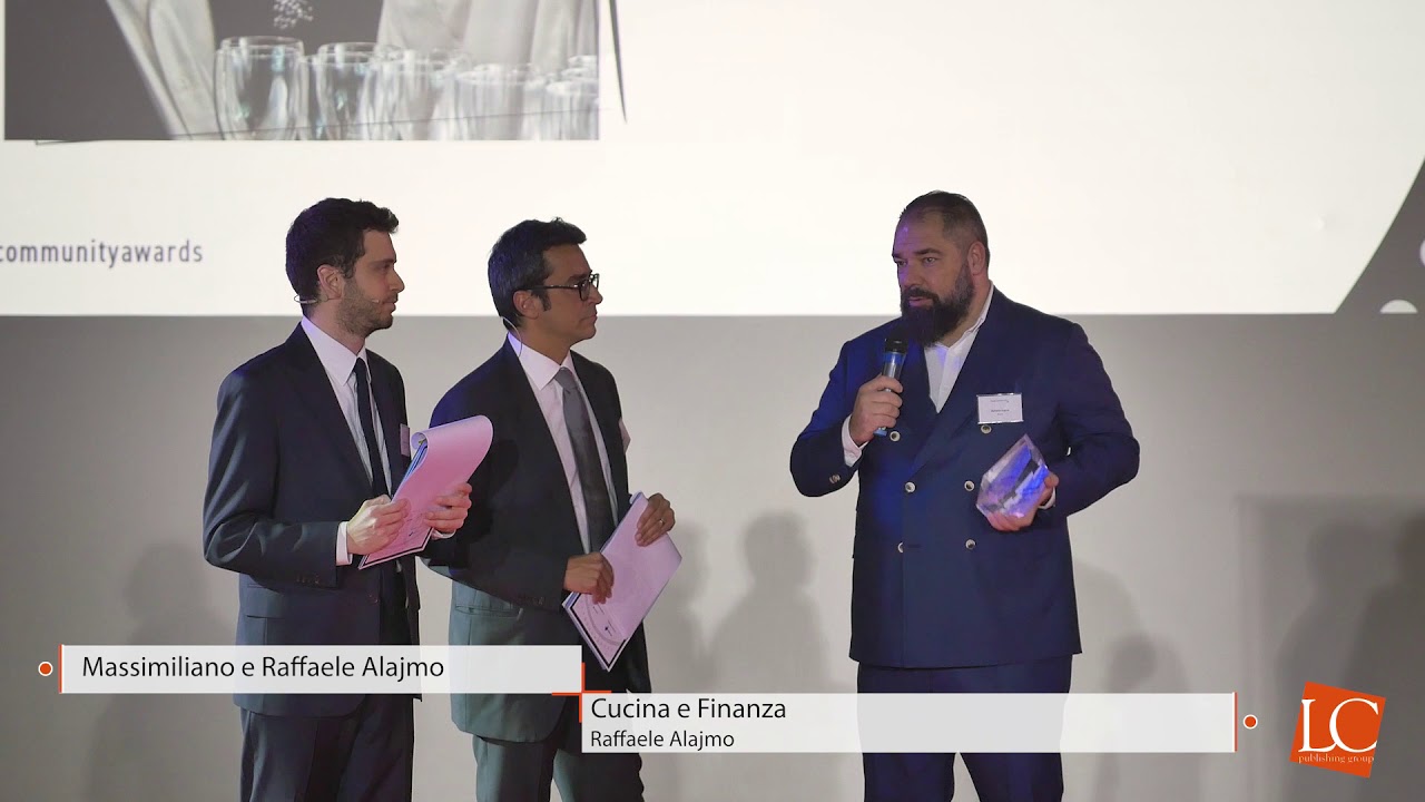 Raffaele Alajmo - Foodcommunity Awards 2017 by foodcommunity.it