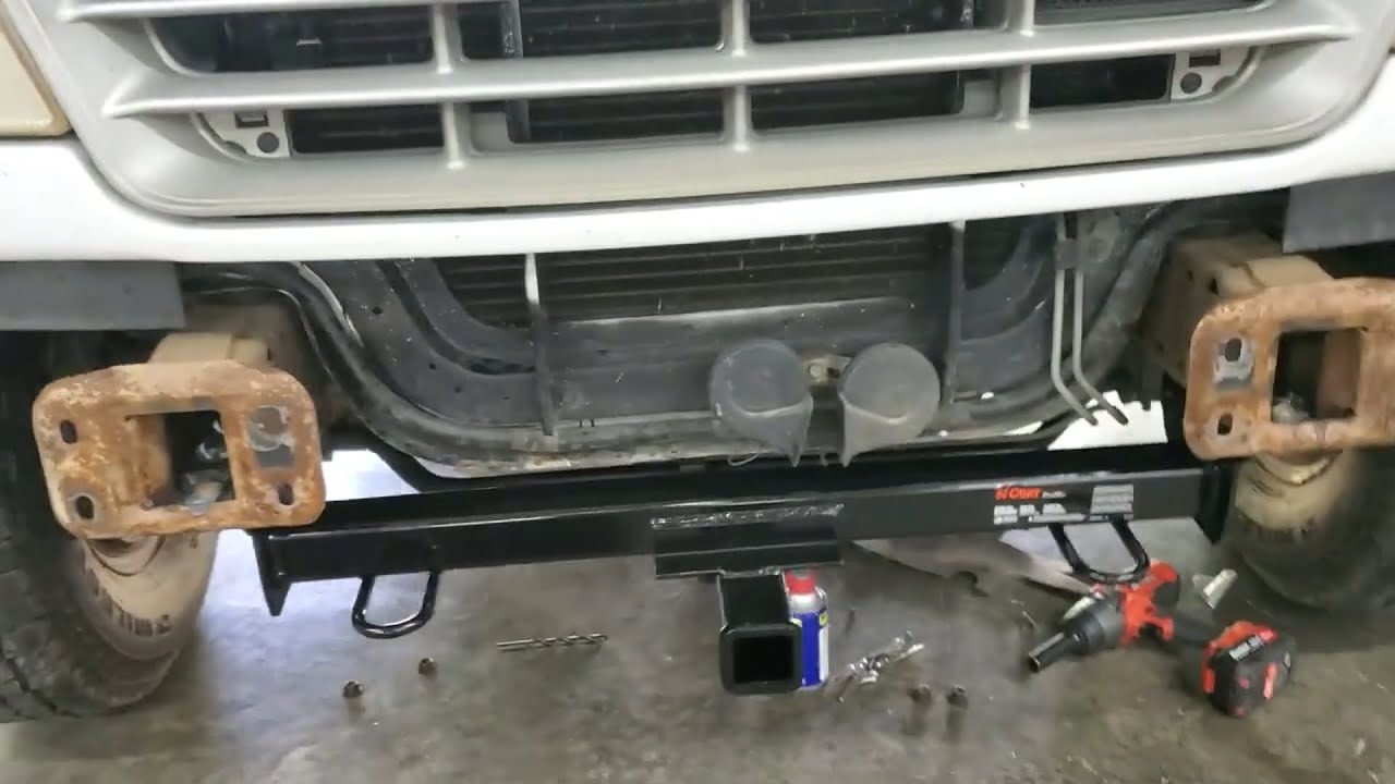 Ford E350 Front Hitch Install
