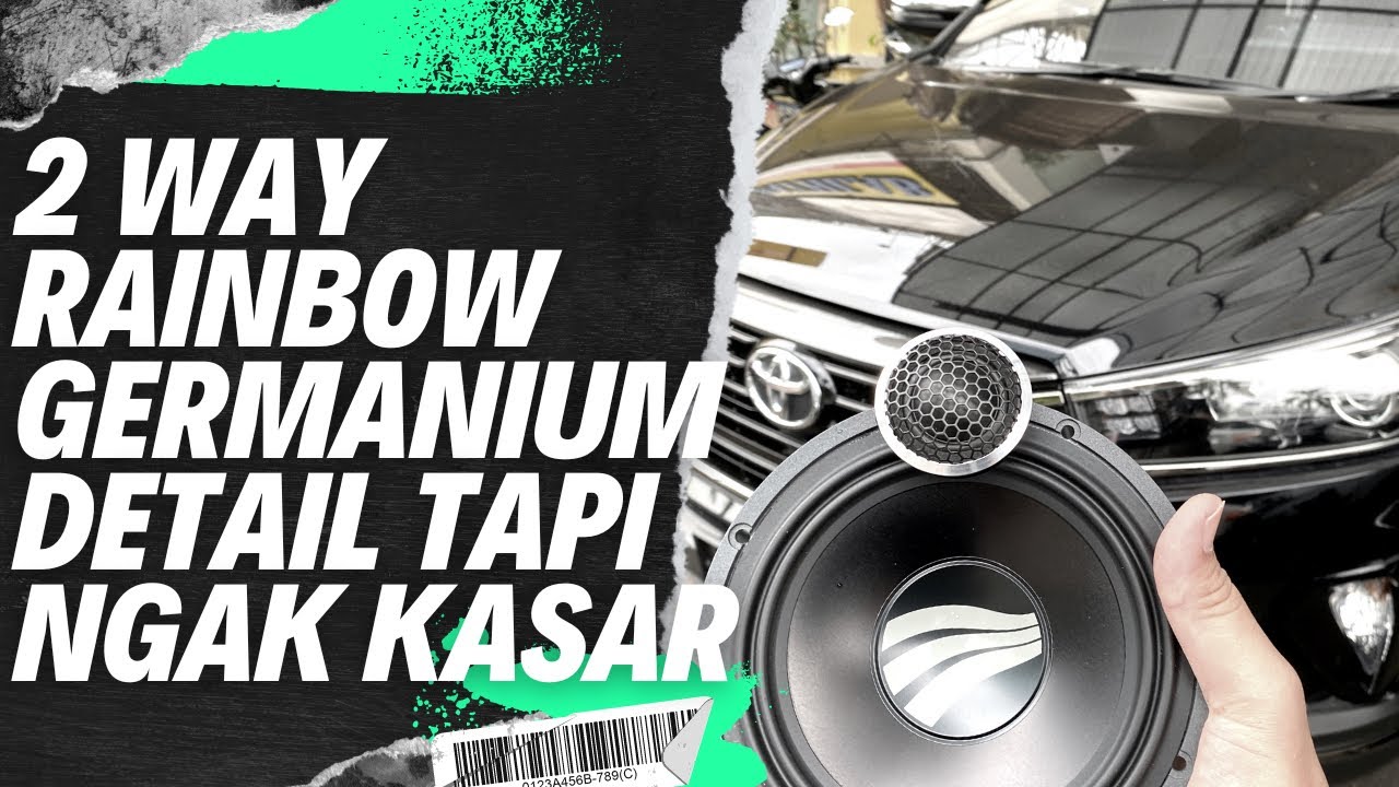 TOYOTA INNOVA REBORN 2022: 2 WAY SPEAKER BIKIN SHOCK DETAIL TAPI NGAK KASAR | RAINBOW GERMANIUM