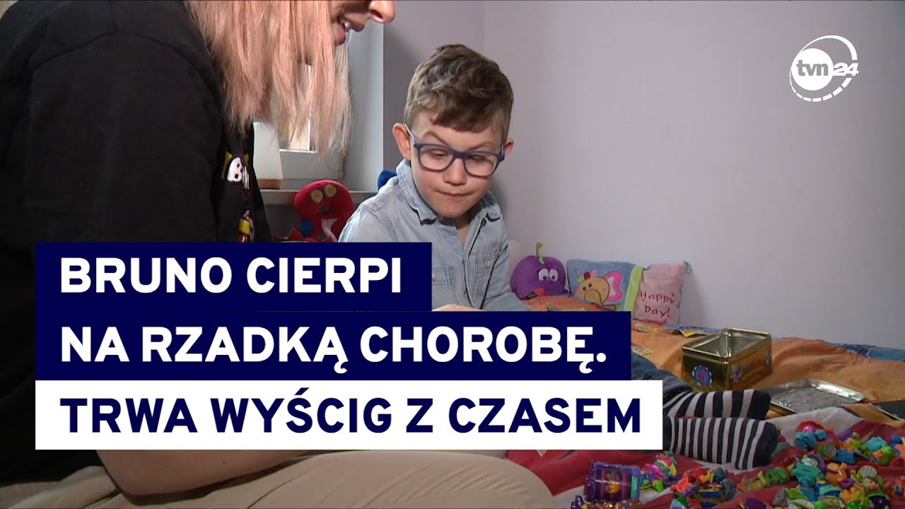 5-letni Bruno choruje na dystrofię mięśniową Duchenne'a. Pomóc może kosztowna terapia