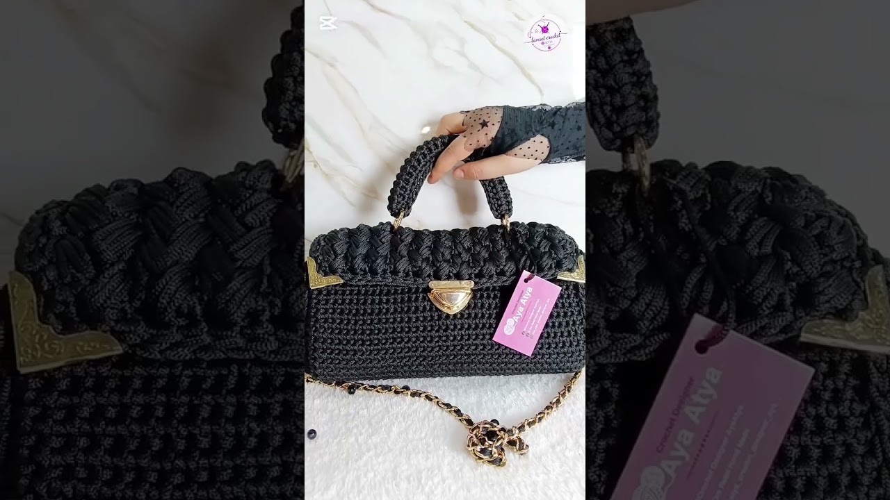 شنطه شانيل كروشيه 