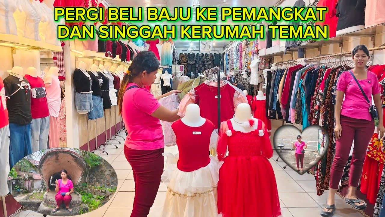 DAPAT REZEKI DARI BANG ALBERT YANG DI LUAR NEGERI UNTUK BELI BAJU IMLEK BUAT ANAK ANAK 