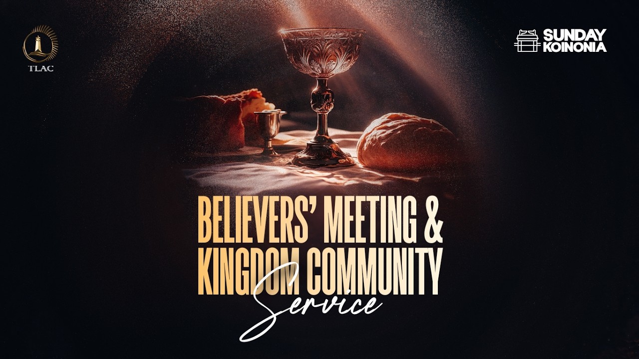 SUNDAY KOINONIA: KINGDOM COMMUNITY SERVICE || 8TH FEBRUARY, 2026.