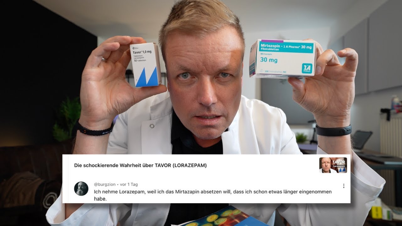 Ich nehme Lorazepam, weil ich Mirtazapin absetzen will - Risiko oder Lösung?