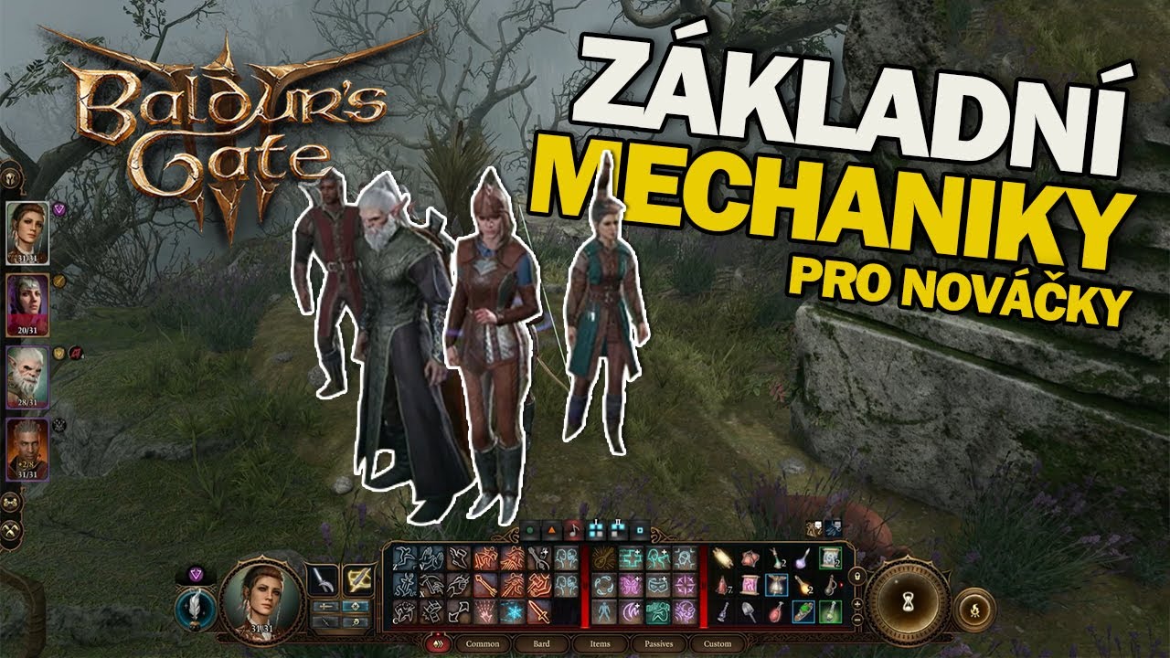 BALDUR´S GATE 3 | Základní mechaniky pro nováčky