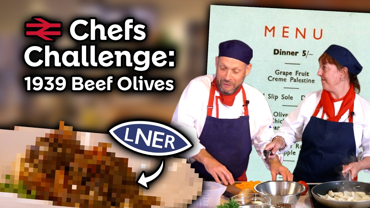 Готовим блюдо LNER 1939 года | Railway Chefs Challenge