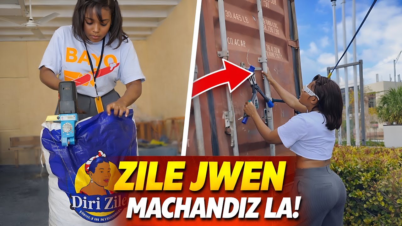 😱 GWO SISPANS! ZILE RIVE JWEN MACHANDIZ LI… LÈ YO LOUVRI KONTENÈ A MEN SA YO JWEN ANDEDAN’L 🙆🏽‍♂️