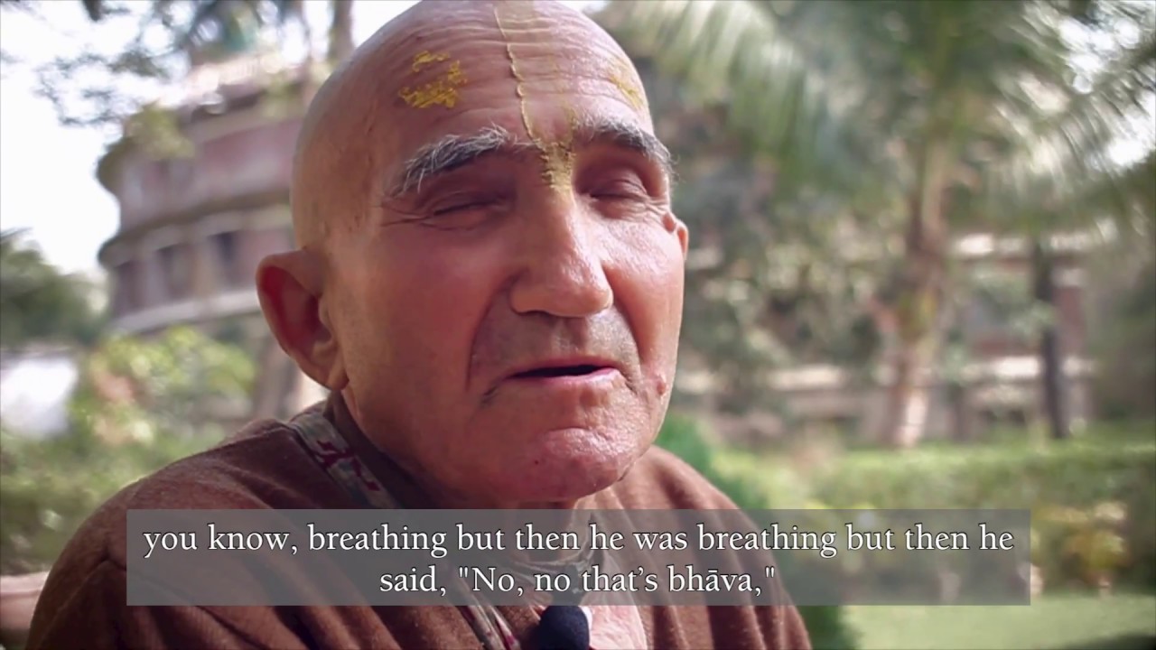 Gour Govinda Swami's Ecstatic Symptoms - English Subtitles