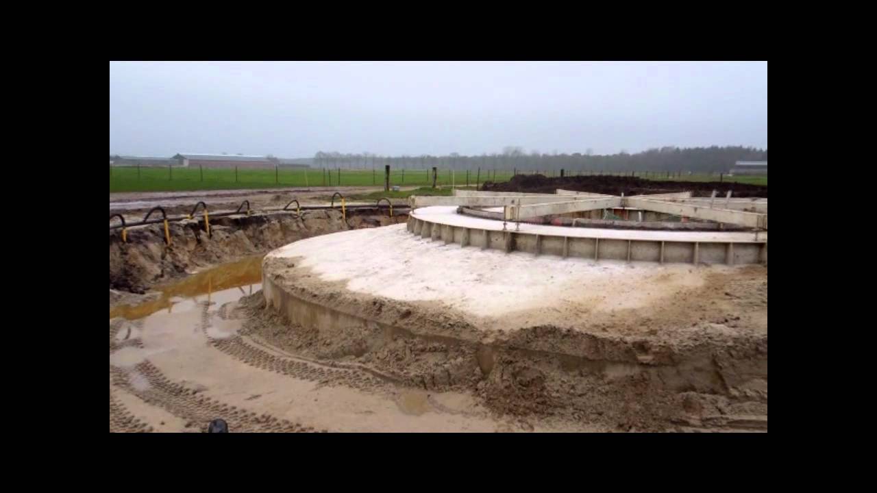 Windpark Neer - Beton storten fundament
