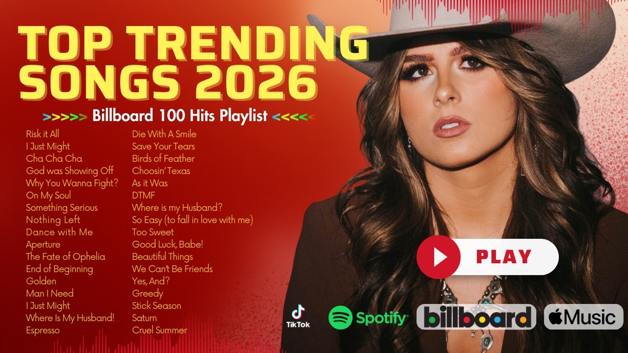Billboard 100 ! English Songs ! Top Trending Songs 2026 ! Ella Langley, Harry Styles, Morgan Wellen