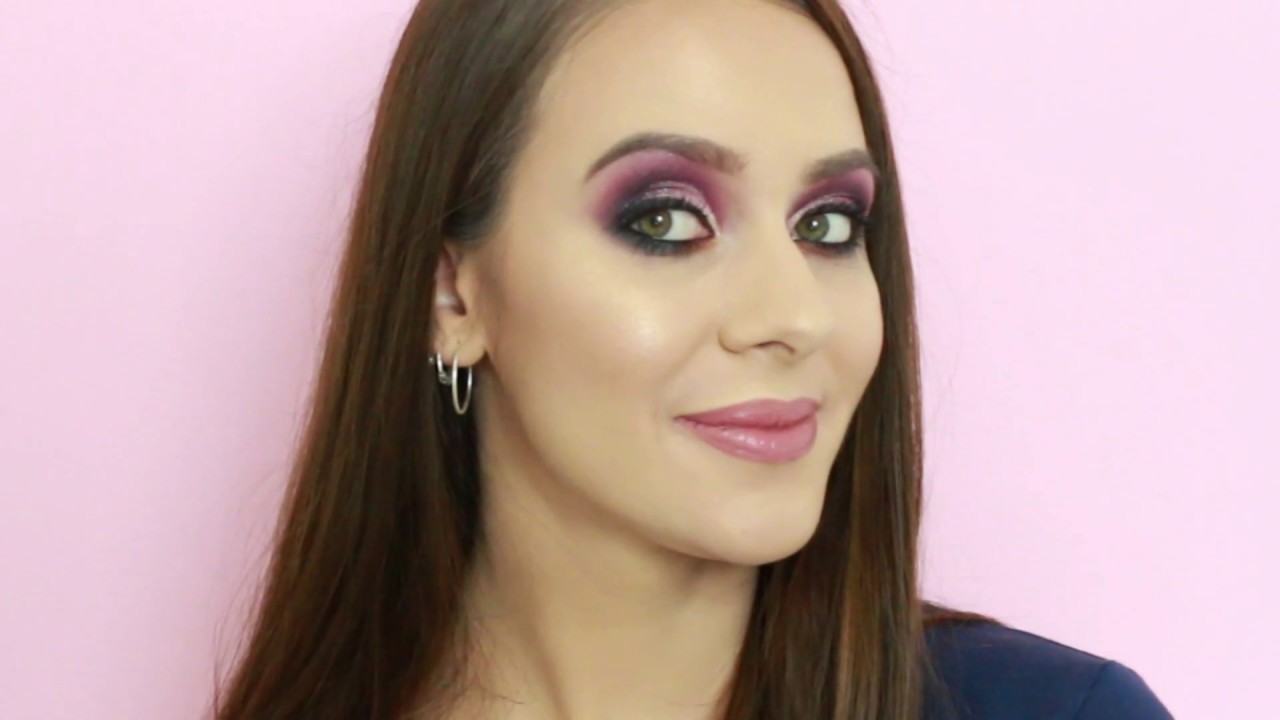 PURPLE CUT CREASE / Sminkanje sa Jelenom 