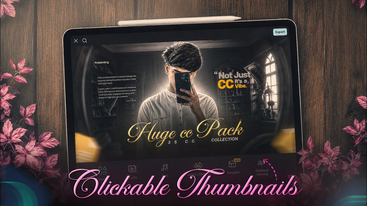 Make High CTR YouTube Thumbnails with AI & Alight Motion🔥