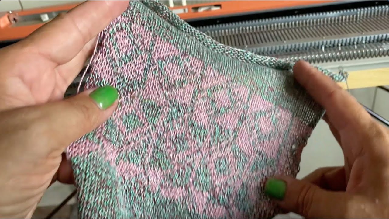 MACCHINA PER MAGLIERIA jacquard con brother