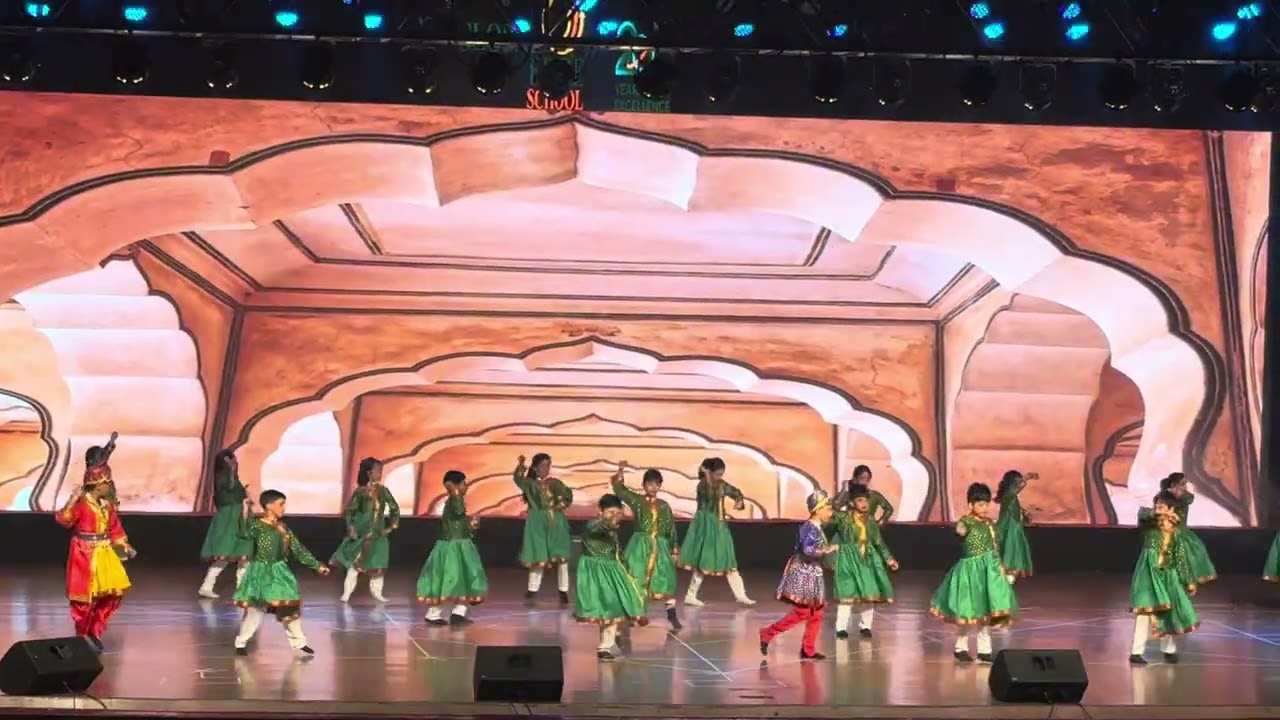 Saketh School Group dance 2026
