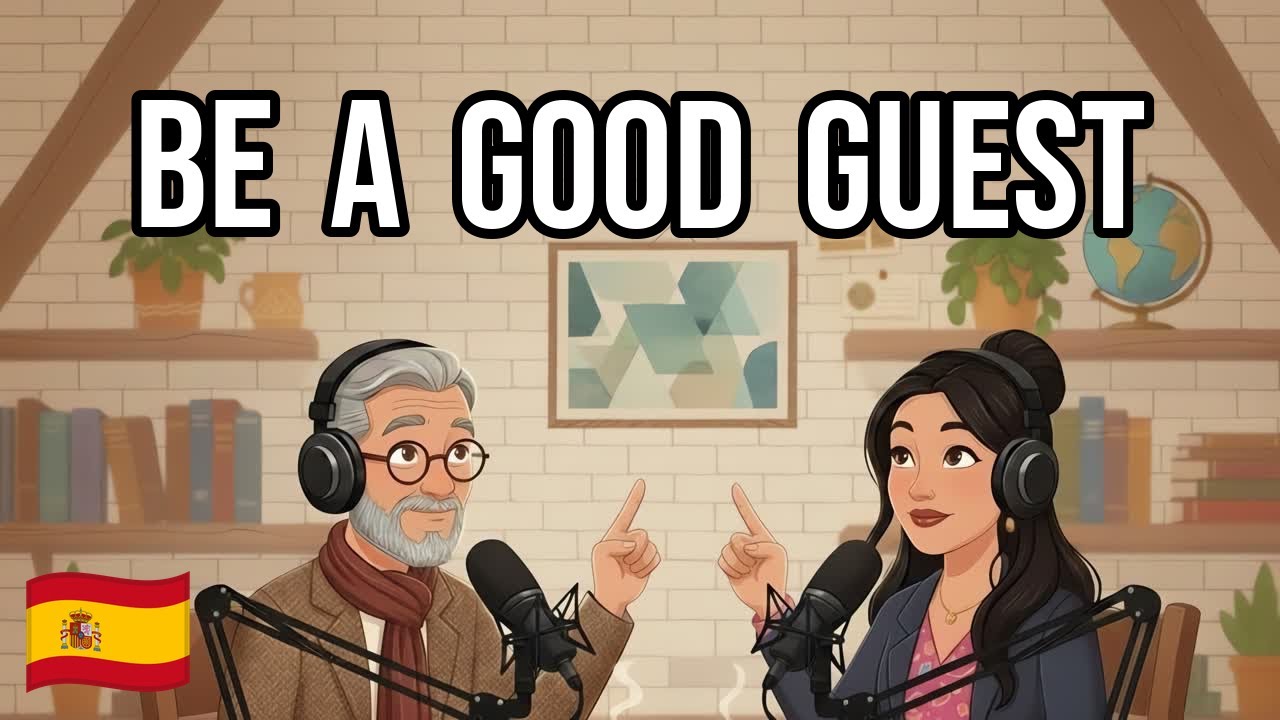 Как быть хорошим гостем | Испанский подкаст на каждый день 🎧🇪🇸 | Средний (B1-B2)