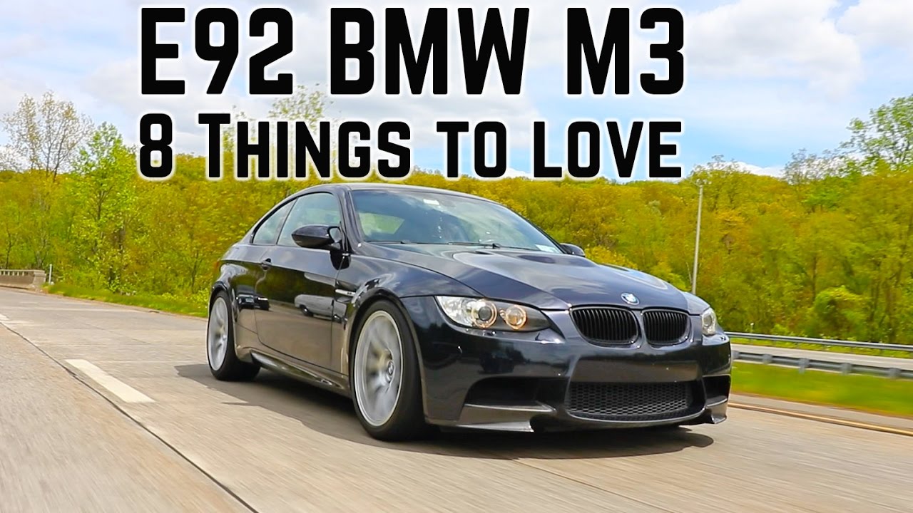 8 things I love about the BMW M3 E92