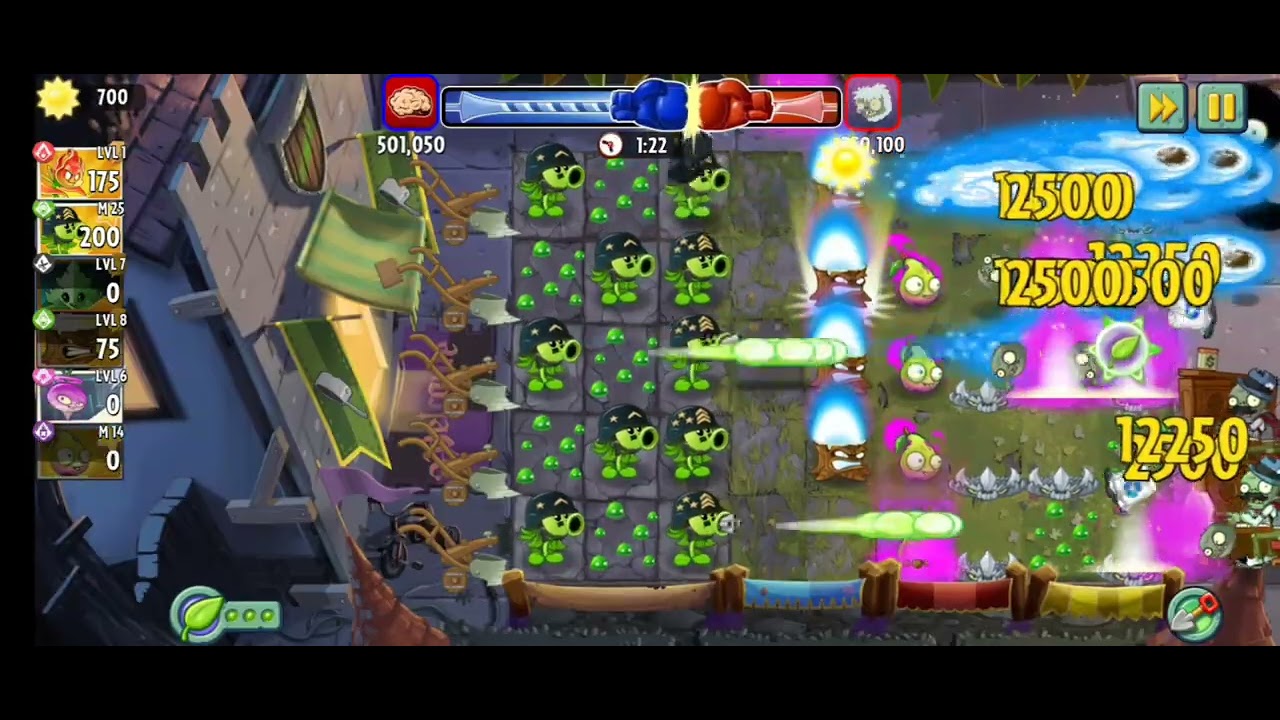 Plants vs. Zombies 2. ARENA: Blazing Knight Season! Blaze Leaf Boosterama!(12.03.26-16.03.26)