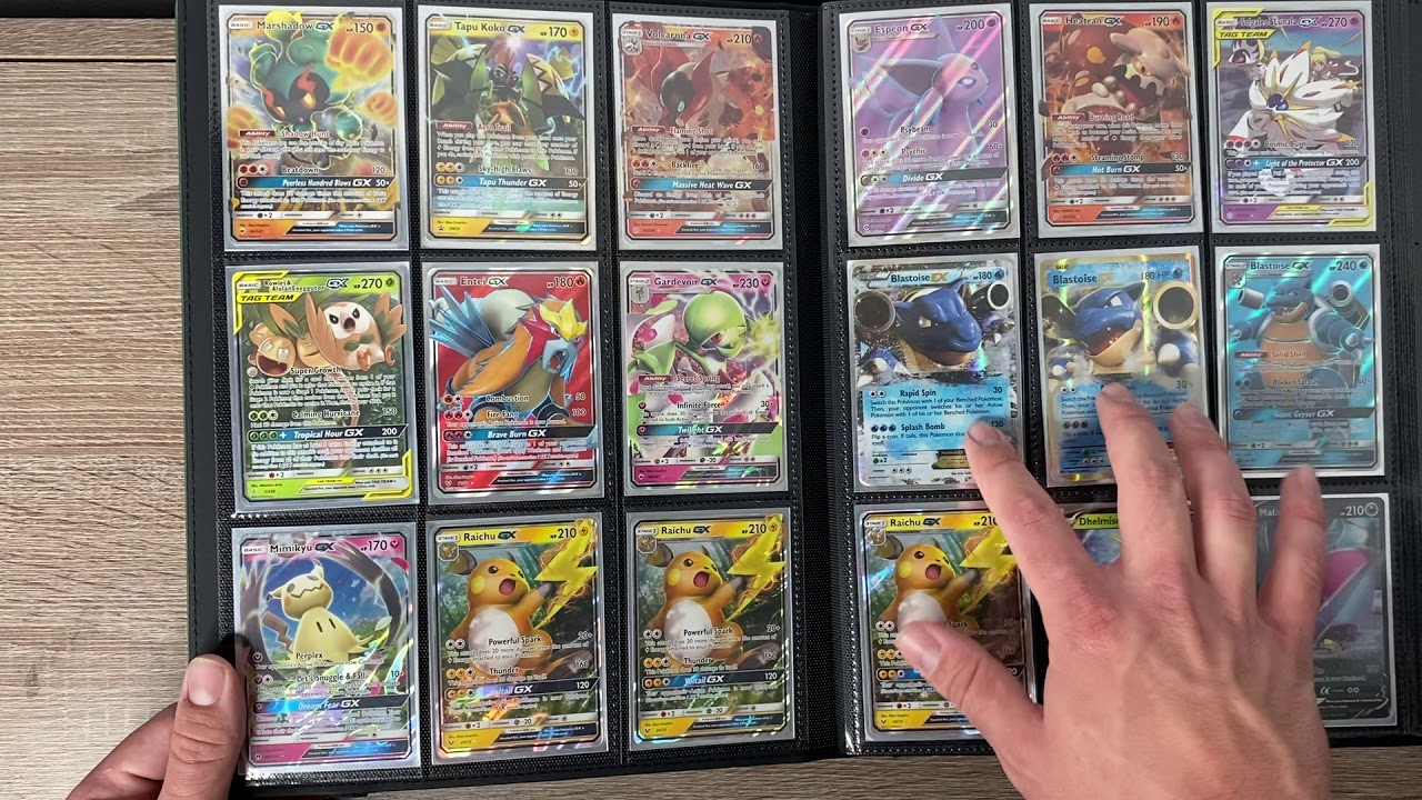 My Pok&eacute;mon card collection!!