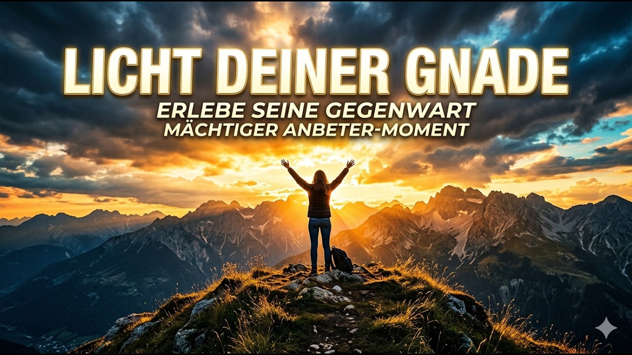 Licht Deiner Gnade ✨ | Deutsches Worship Lied | Christliche Musik