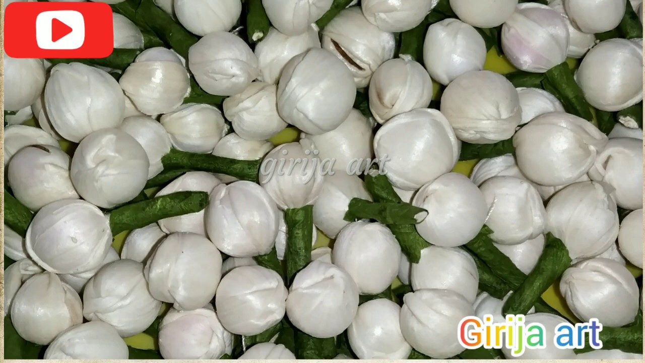 #solawood#solawoodjasmineflower#mograkali/How to make solawood Mograkali/मोगरा कली कैसे बनाये