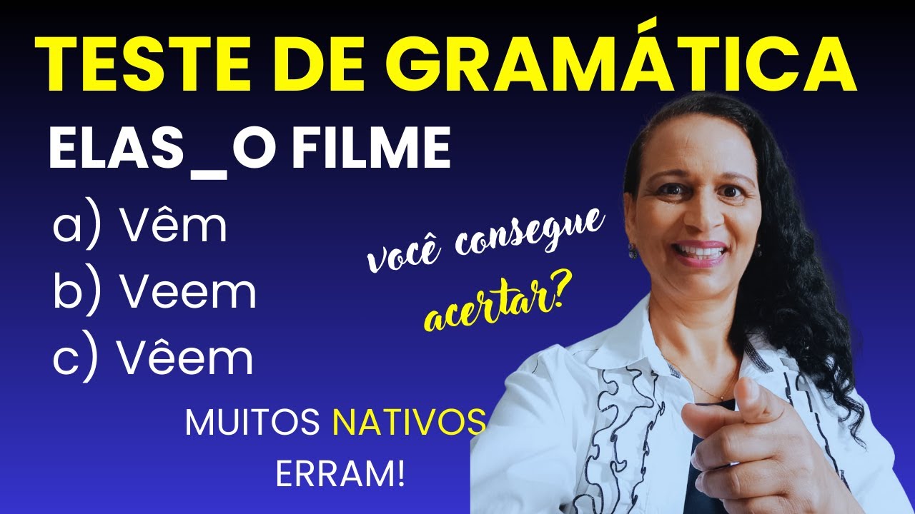 Teste de Gramática:6 regras básicas que você precisa saber! Pare de errar Agora#aprendaportuguês.