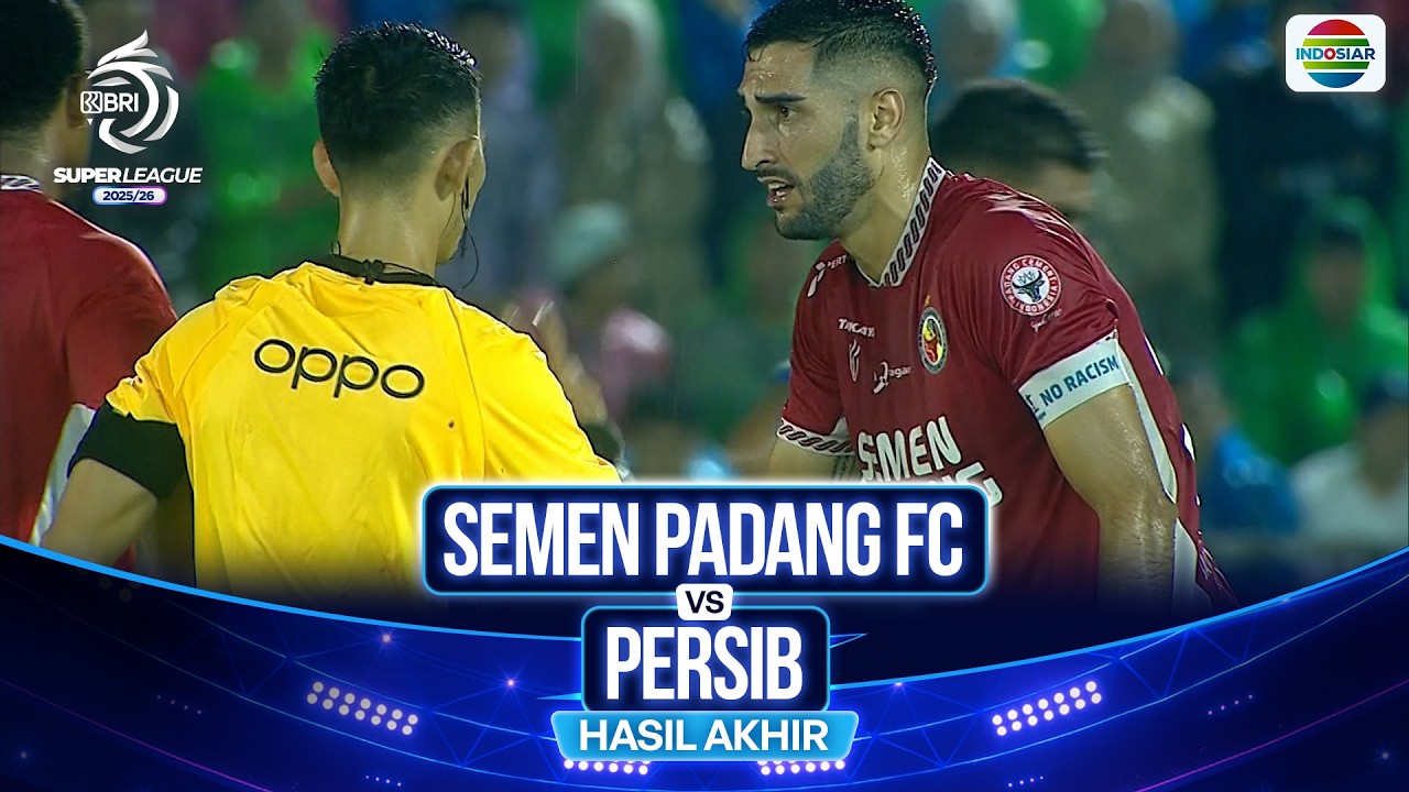 Semen Padang vs Persib - Hasil Pertandingan | BRI Super League 2025/26