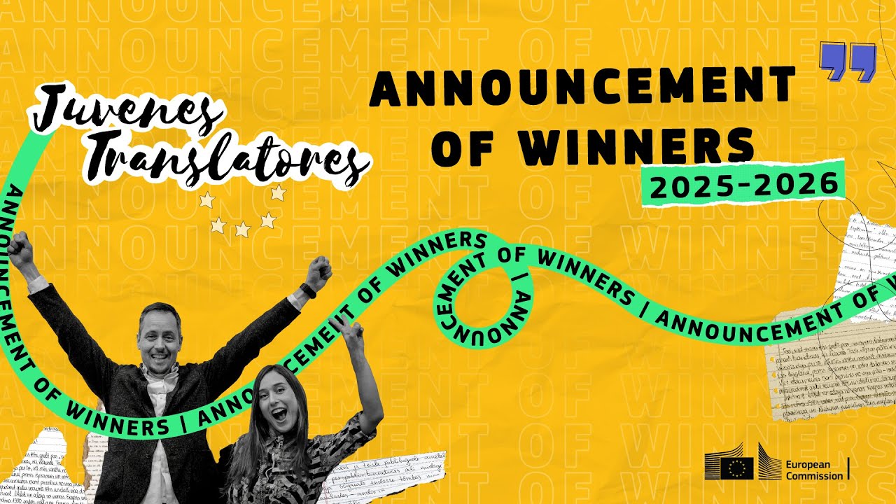 2025-2026 Juvenes Translatores Winners Announcement