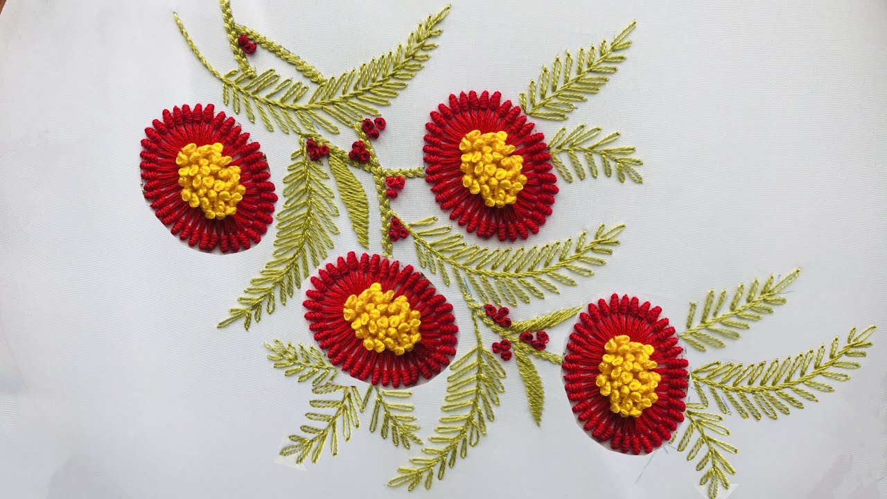 Start Your Own Business With Hand Embroidery - Big Flower Embroidery - Kanzashi Flower Embroidery -